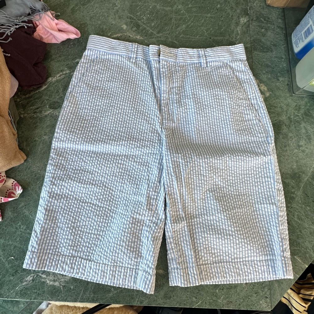 Vineyard Vines Pale Blue Cotton Shorts